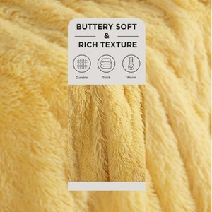 Bedsure | PV Fleece Blanket  a Chic Addition with Brushed Longfur - 1 of 4