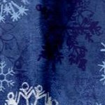 royal navy textured snowflake