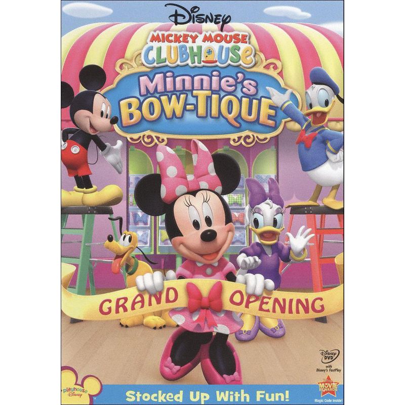 Mickey Mouse Clubhouse: Minnie&#39;s Bow-tique (DVD), 1 of 3