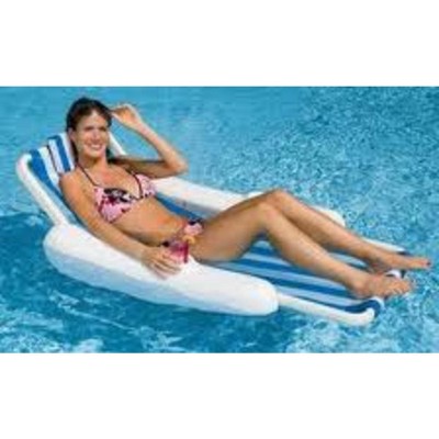 Details about   SPORTSSTUFF 54-1602 Siesta Lounge Inflatable Water Float Raft Pool Lake Lounger 