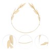 Unique Bargains Women's Elegant Headbands Gold Tone 1 Pc - 3 of 4