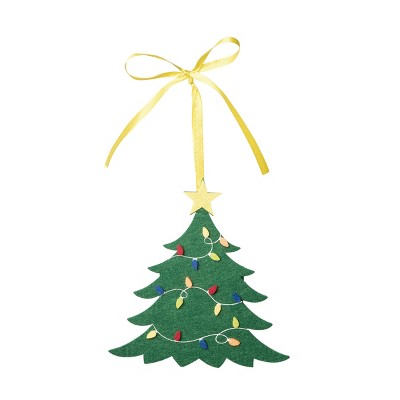 C&F Home Christmas Tree Felt Gift Card Ornament