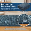 Garvee Modern Solid Color Area Rug Washable Soft Non Slip Low Pile Throw Rugs for Living Room Bedroom - 4 of 4
