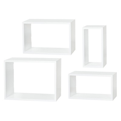 Dolle Windows Floating Shelf Set - White