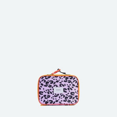 Leopard Black Insulated School Lunch Box Bag AT-31LBB 