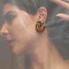 Women's The Nodum Stud Earrings - Antique Gold - 3 of 4