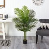 Nearly Natural 4-ft Paradise Palm Artificial Tree - 3 of 4
