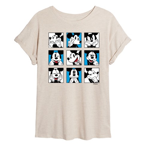 Women's - Disney - Mickey Oversized Graphic T-Shirt - image 1 of 4