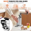 VEVOR Commercial Can Opener, Heavy-Duty Manual Tabletop Cans Opener for Cans Up to 15.75 in Height, Height-Adjustable, Silver - 4 of 4