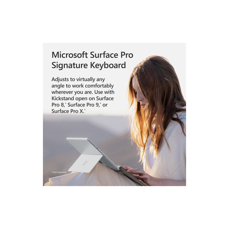 Microsoft Surface Pro Signature Keyboard Sapphire, 2 of 7