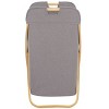 Quinne Foldable Laundry Basket - STG1906 - Natural/Grey - Safavieh - 4 of 4