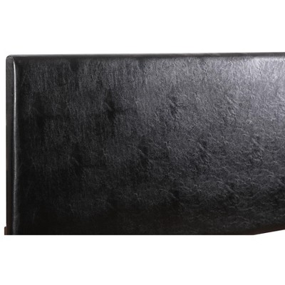Nova Black Faux Leather Full Adjustable Headboard