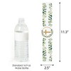 Big Dot of Happiness Elegant Cross - DIY Party Supplies - Religious Party DIY Wrapper Favors and Decorations - Set of 15 - 3 of 4