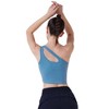 DOMETOUR Soft Yoga Sports Tank Bra With Removable Pads Sports Bra - 4 of 4