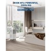 8K-14K 3-In-1Portable Air Conditioner AC Unit for Bedroom 130-300 Sq.Ft, Dehumidifier, Fan, Sleep Mode, 24 Timer, Remote Control, Window Kits - 3 of 4