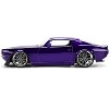 1971 Chevrolet Camaro Z/28 Purple Metallic with Black Hood "Bigtime Muscle" Series 1/24 Diecast Car Model by Jada - 3 of 4