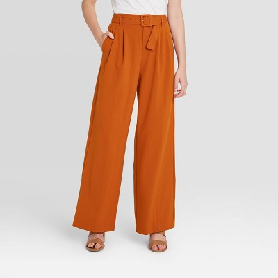 Women's High-Rise Belted Wide Leg Pants - A New Day™ Black 8 – Target  Inventory Checker – BrickSeek