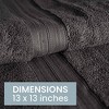 12pc Odor Resistant Washcloths - Bennett & Shea Home - 4 of 4