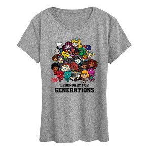 Women's - Mattel - Legendary For Generations Short Sleeve Graphic T-Shirt - 1 of 4