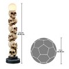 Design Toscano Skulls Spire Lighted Sculpture - 3 of 3