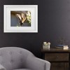 Trademark Fine Art - Leslie Montgomery Eastern Tiger Swallowtail Butterfly Feeding Matted Framed Art - 2 of 4