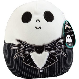 Squishmallows Original 8-Inch Jack Skellington Nightmare Before Christmas Plush - Collectible Soft Stuffed Animal Toy - Gift for Kids, Girls & Boys - 1 of 4