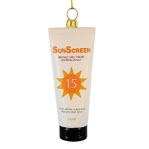 Cody Foster 4.0 Inch Sunscreen Christmas Tree Ornament , Christmas Decor Skin Protection Lotion (1PC) - 1 of 4