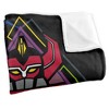 Kids' Power Rangers Megazord Rangers Silky Touch Blanket White 36X58 - 3 of 4