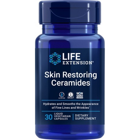 Life Extension Skin Restoring Ceramides 30 Capsule : Target