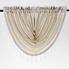 Kate Aurora Lux Living Complete 9 Piece Semi Sheer Rod Pocket Window Curtain & Valance Set - 3 of 4