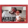PosterPalooza | Shabby Chic Red Picture Frame - UV Acrylic, Backing Board, Hanging Hardware Included - 2 of 4