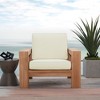 ARDEN Foam Outdoor Double Welted Deep Seat Cushion Set, 24 x 24, made with ProFoam, Rain-proof, Fade Resistant - 2 of 4