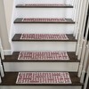 SussexHome Hudson Design Cotton Anti-Slip Stair Treads, 9” X 28“ - 2 of 4