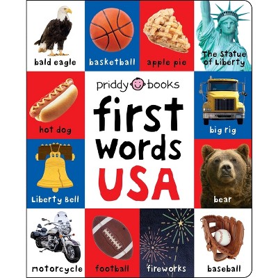 First 100 Words (Bright Baby Series) First Edition by Roger Priddy (Board  Book)