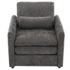Cloud Sofa Set, Oversized Upholstered Couch with Double Cushions, Comfy Sectional Sofa Group for Living Room-- Frevyn - 4 of 4