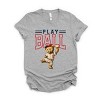 Simply Sage Market Play Ball Baseball Bear Short Sleeve Tee - 2 of 4