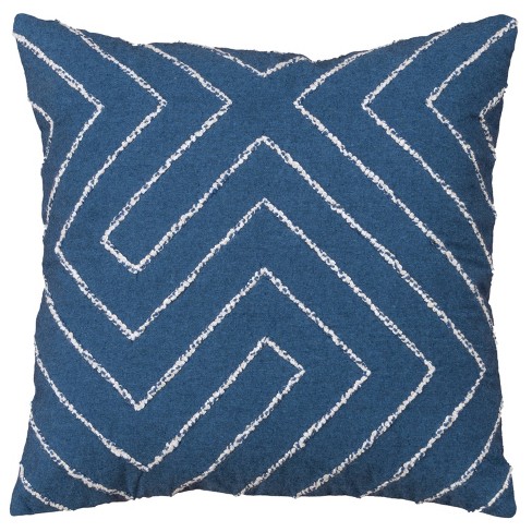 Four Square Geometric Throw Pillow