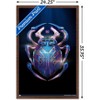 Trends International DC Comics Movie Blue Beetle - Scarab Teaser One Sheet Framed Wall Poster Prints - 3 of 4