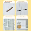 KWPZQEB Storage Cabinet/ Pantry Cabinet, White finish - 3 of 4