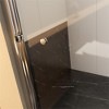 56"-60"Wx72" H Semi-Frameless Double Sliding Shower Door, 1/4" (6mm) Thick SGCC Tempered Glass Door With Explosion-Proof Film - 4 of 4