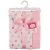 Luvable Friends Baby Girl Muslin Cotton Swaddle Blanket, Birdies, One Size - 2 of 2