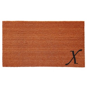 Calloway Mills 153622448X Urban Chic Monogram Doormat 2' x 4' (Letter X) - 1 of 1