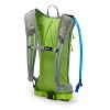 High Sierra HydraHike 2.0 4L Hydration Water Backpack with Insulated Reservoir Pocket for Hiking, Running, Climbing, or Cycling, Gray & Green - 3 of 4