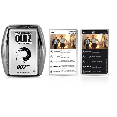 Top Trumps James Bond Every Assignment Card Game