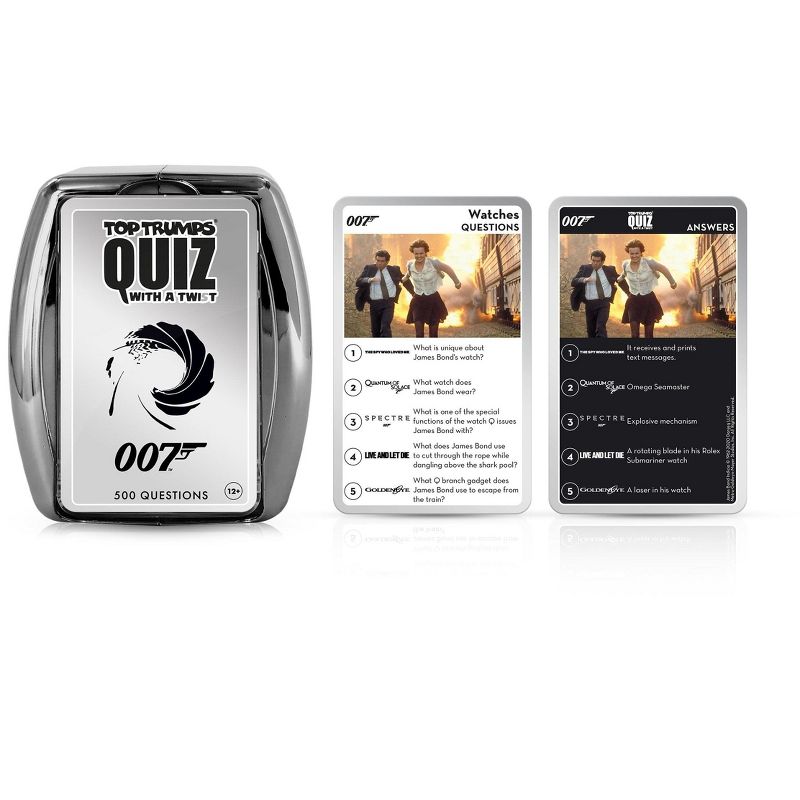 Top Trumps James Bond Every Assignment Card Game, 1 of 5