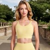 Anna-Kaci Active Women's Ribbed Seamless Sports Bra with Crisscross Back - 4 of 4