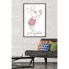 Trends International Disney Simple Moments Line Art - Piglet Framed Wall Poster Prints - 2 of 4