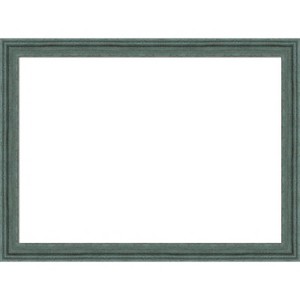 Amanti Art Upcycled Brown Grey Framed Dry Erase Magnetic Board - 1 of 4