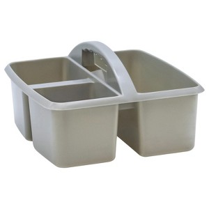 Teacher Created Resources Gray Plastic Storage Caddy (Pack of 6) - 1 of 1