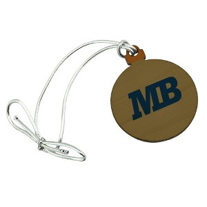 California State University Monterey Bay Secondary Logo Mini Small Tiny Wood Christmas Tree Holiday Ornament - 1 of 4